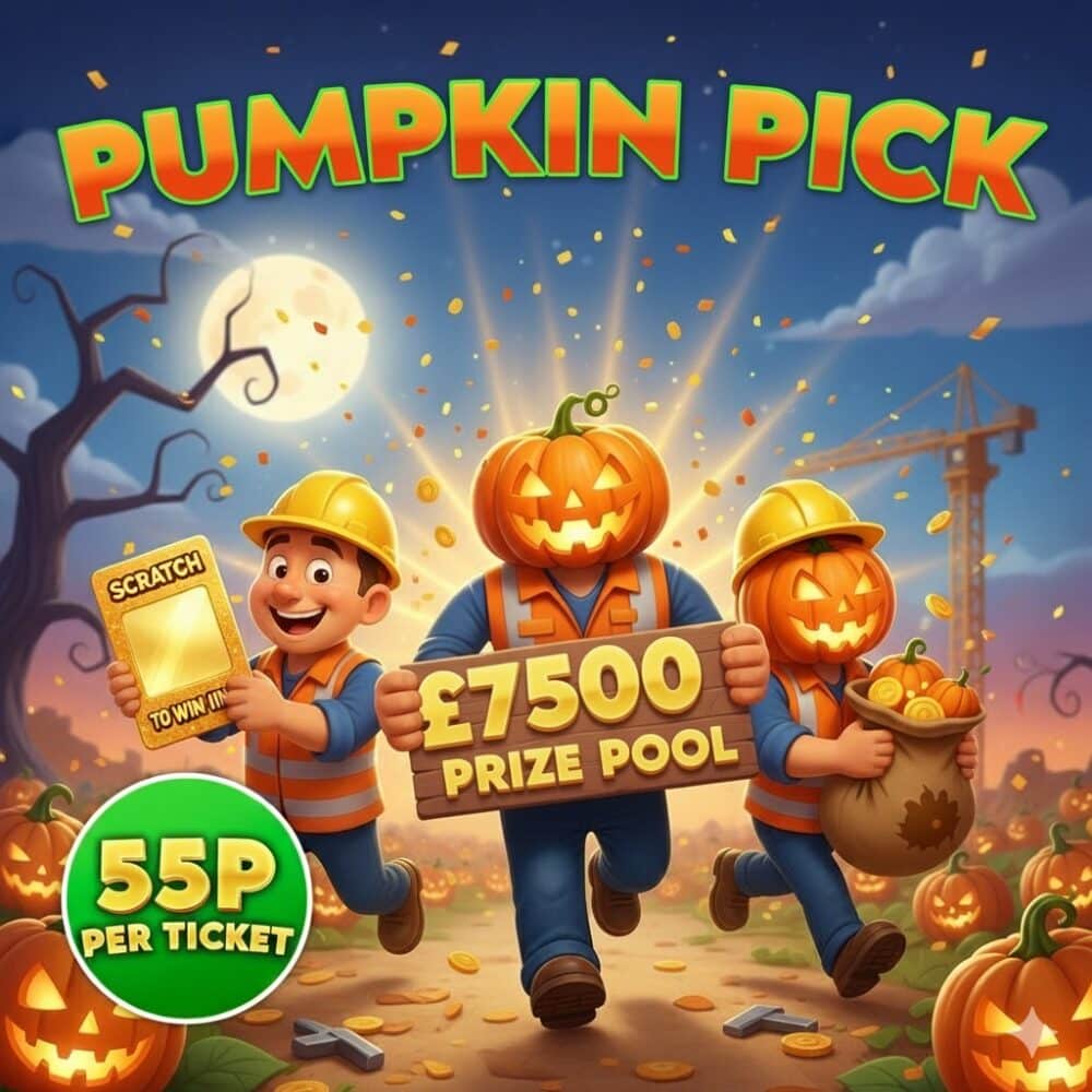 Pumpkin Pick £7,500 In Instant Wins + £250 Site Credit End Prize