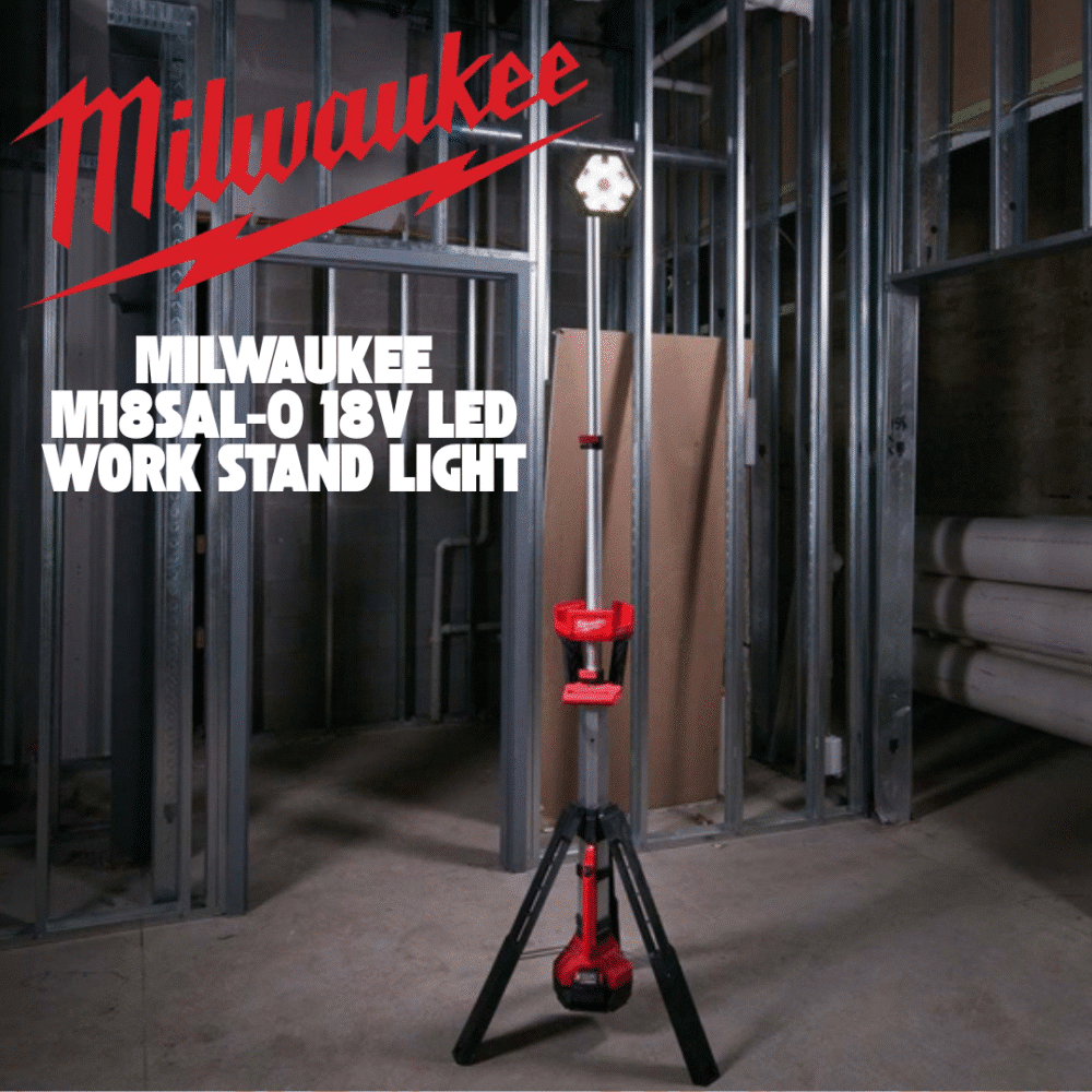 Milwaukee M18SAL-0 18V LED Work Stand Light (Body Only)