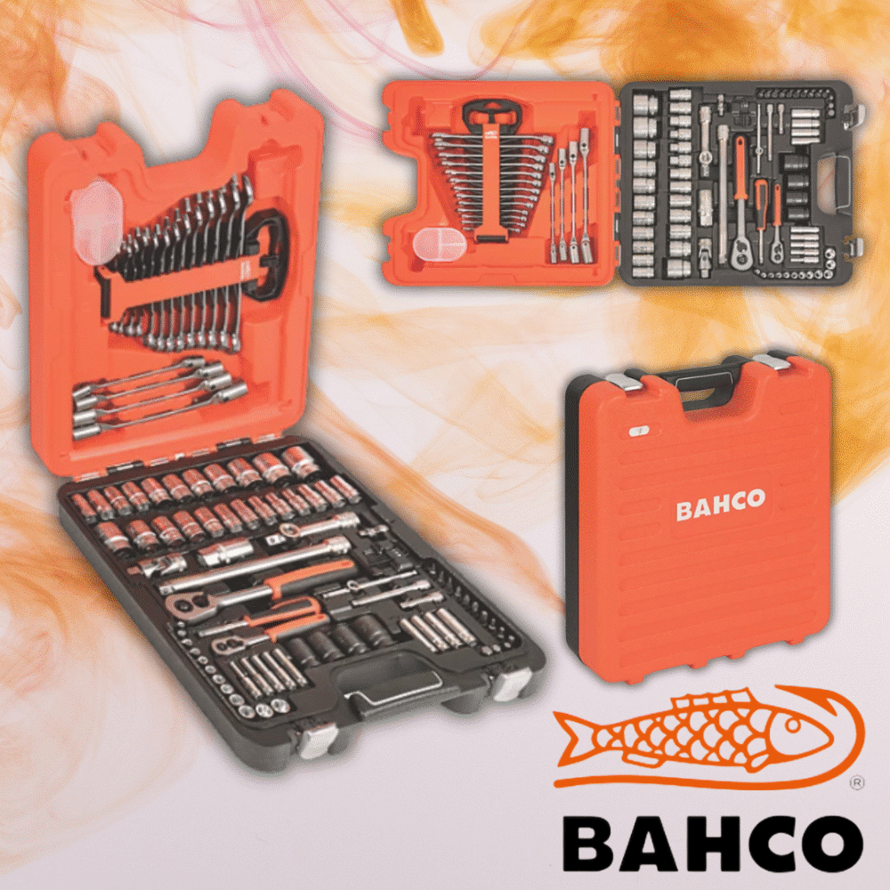 Bahco S87+7 Mixed Drive Socket Set 94 Pcs