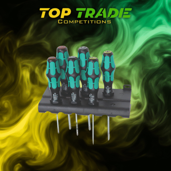 Wera Kraftform Plus Mixed Lasertip Screwdriver Set 6 Pieces