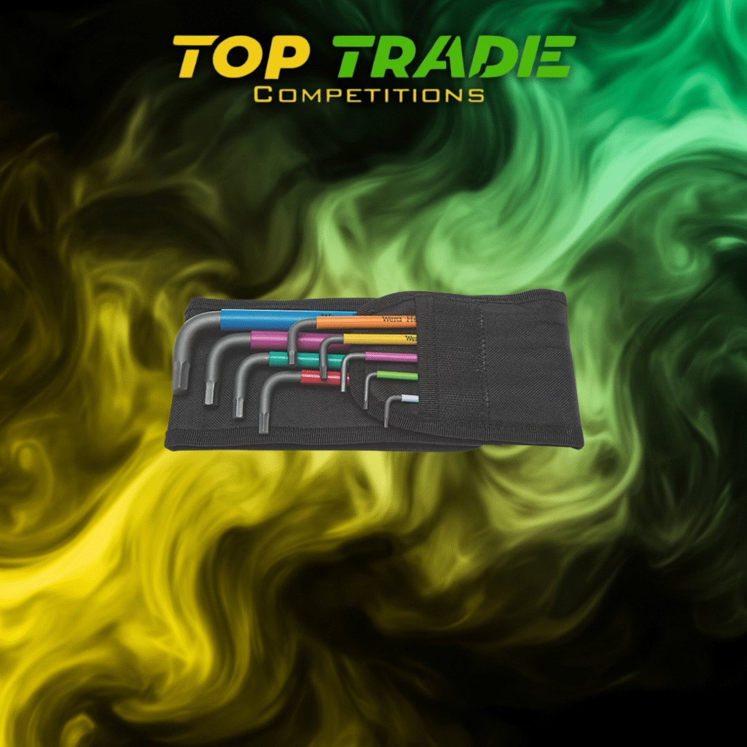 Wera L-Keys Metric Multicolour BlackLaser Hex-Plus Set 9 Pieces