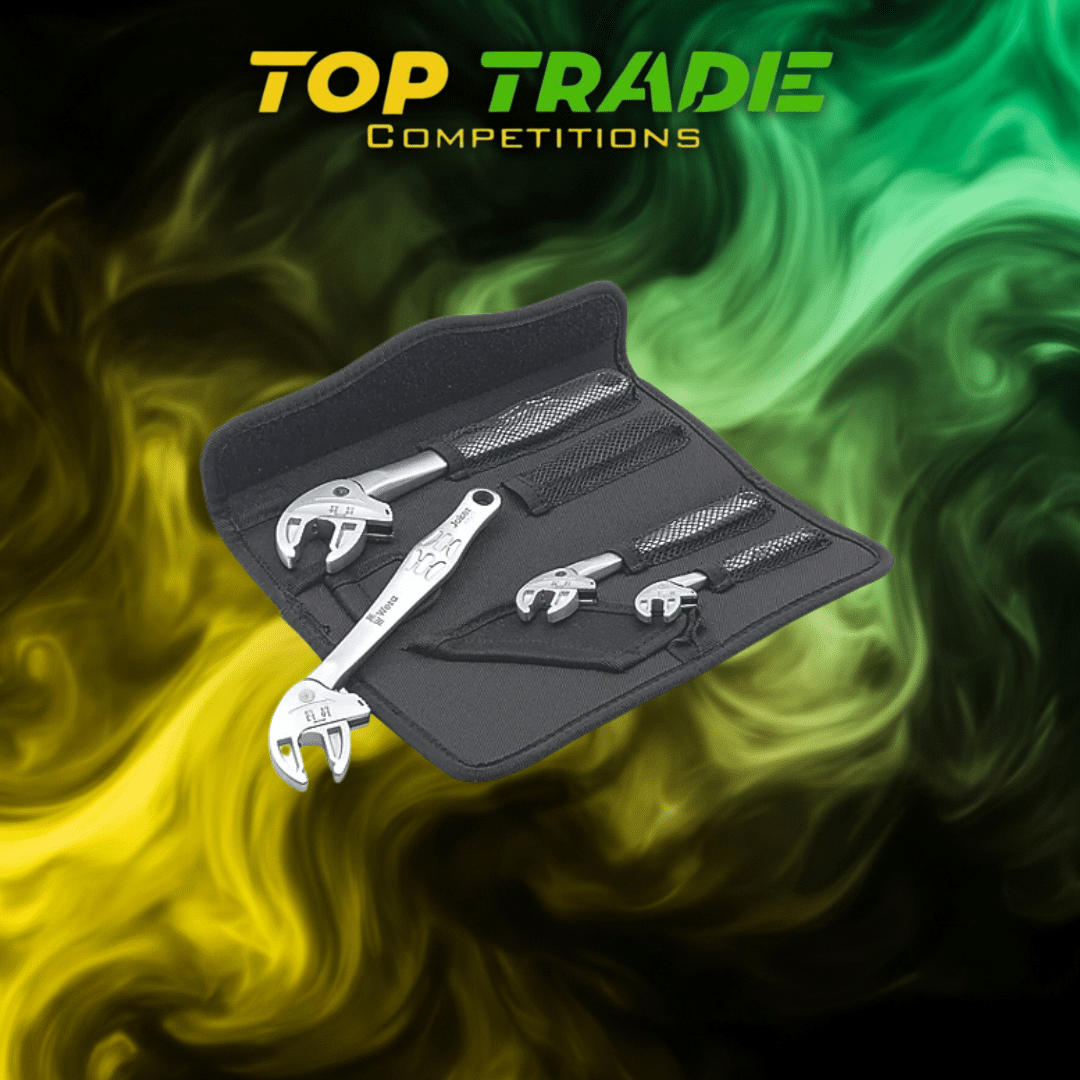 Wera 6004 Joker Adjustable Wrench Set 4 Pieces
