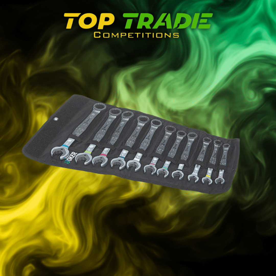 Wera Joker Combination Ratchet Spanner Set with Open-End 11 Pieces