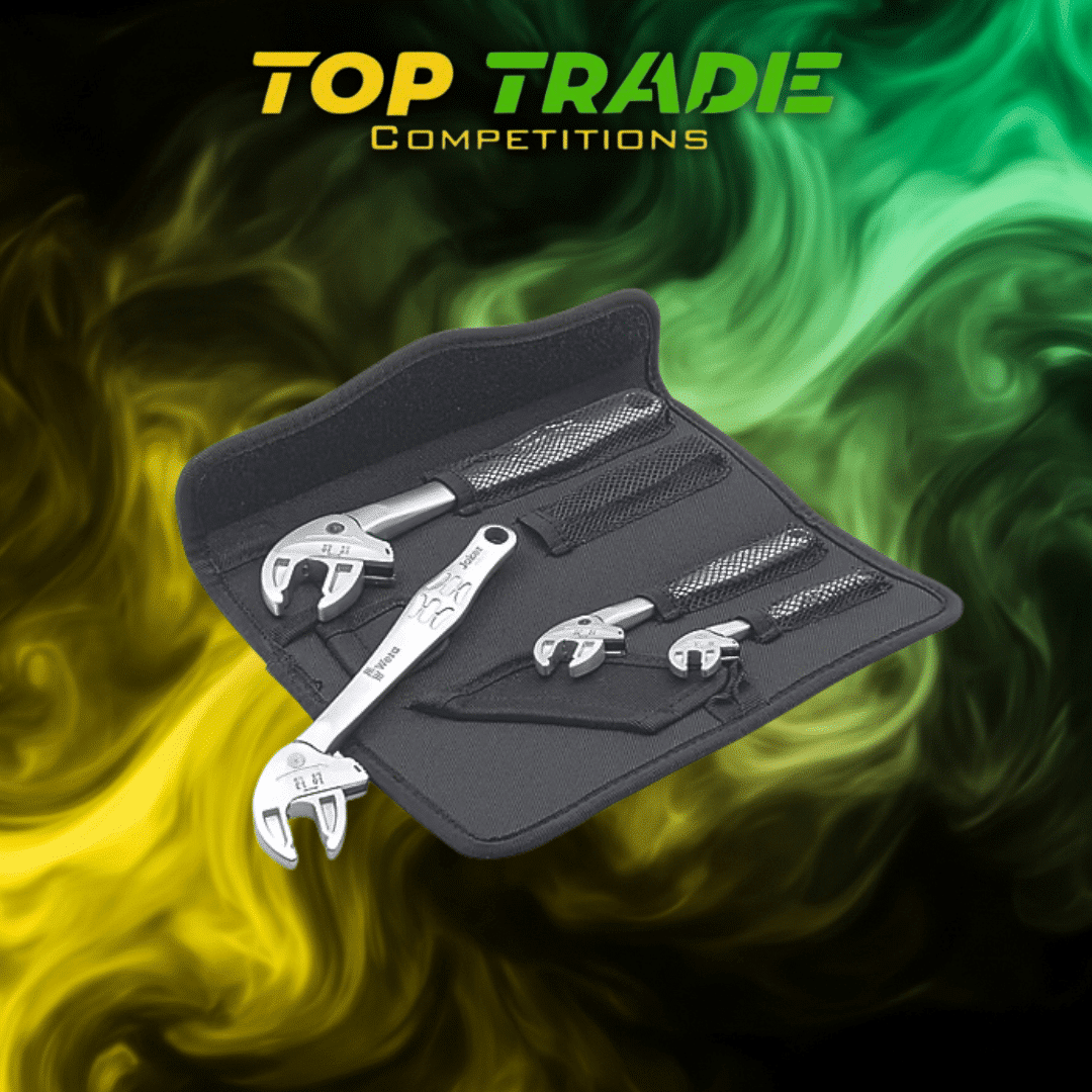 Wera 6004 Joker Adjustable Wrench Set 4 Pieces