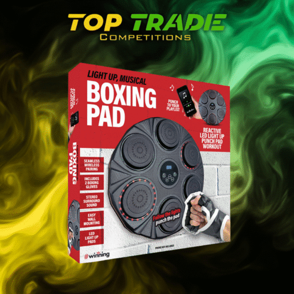 Light Up Musical Boxing Pad