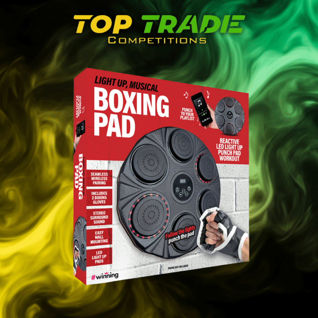 Light Up Musical Boxing Pad