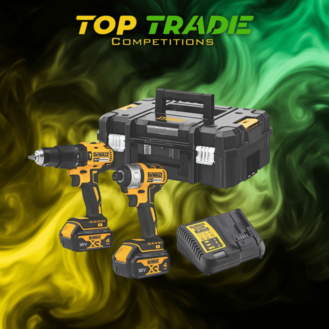 DEWALT DCK2060M2T-SFGB 18V 2 x 4.0Ah Li-Ion XR Brushless Cordless Twin Pack