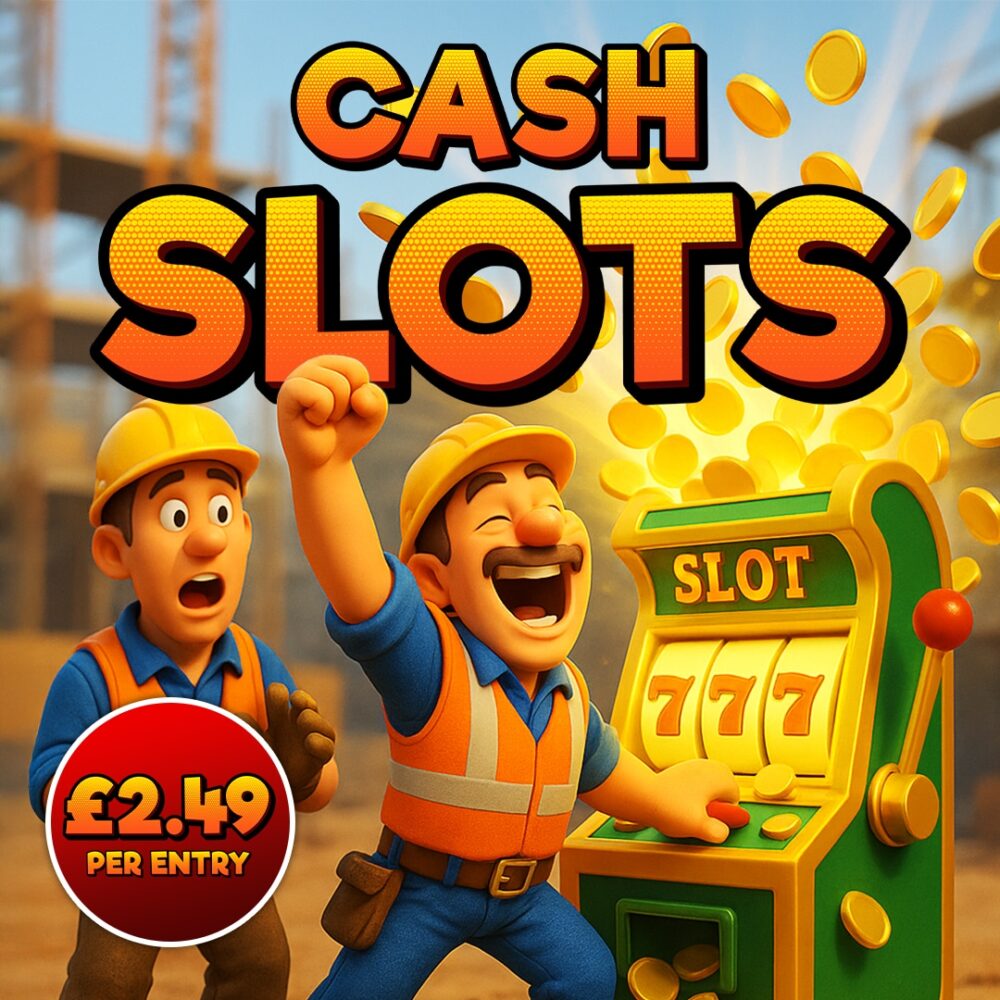 Spin to Win Cash Slots + £100 Site Credit Main End Prize 