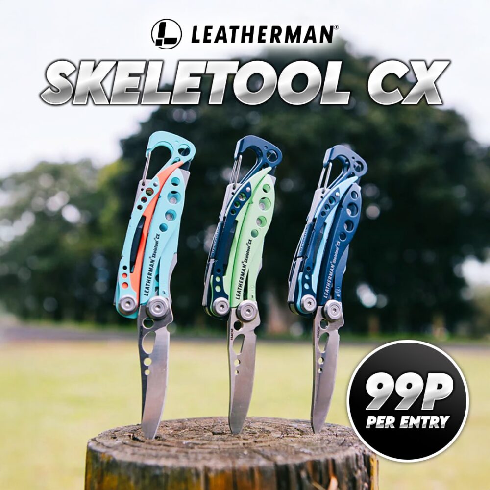 Leatherman Skeletool CX - 7-in-1 Camping & Survival Multi-Tool