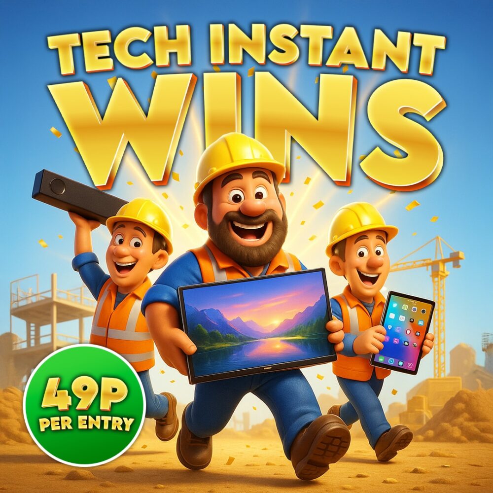 Big Tech Instant Wins + £100 Curry’s Voucher End Prize