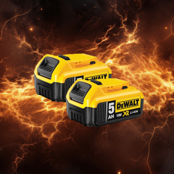 2x DeWalt 5ah Batteries