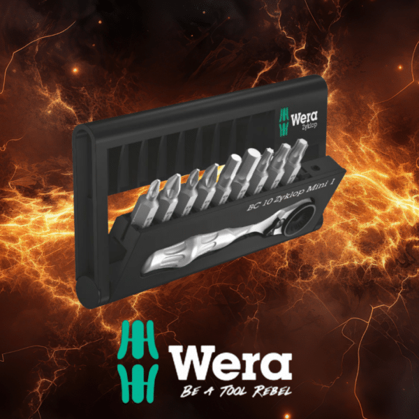 Wera Bit-Check 10 Zyklop Mini BiTorsion 1 Set