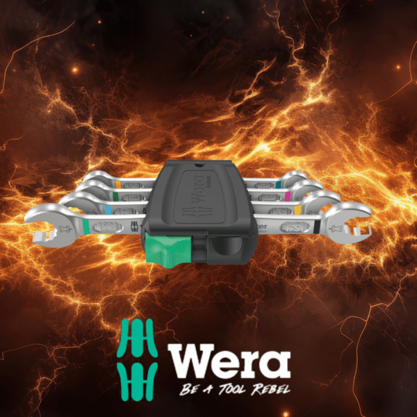 Wera 6005 Joker Double Open Ended Wrench Set, 4pcs