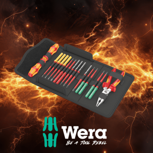 Wera Kraftform Kompakt VDE 17 extra slim 1 Tool finder, 17 pieces Or £100