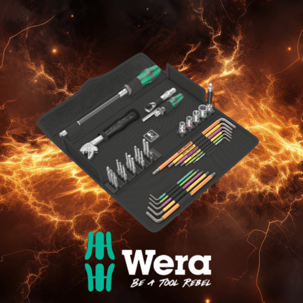 Wera 36 Piece Kraftform Kompakt 'F 1' Window Installation Screwdriving Tool Set Or £125