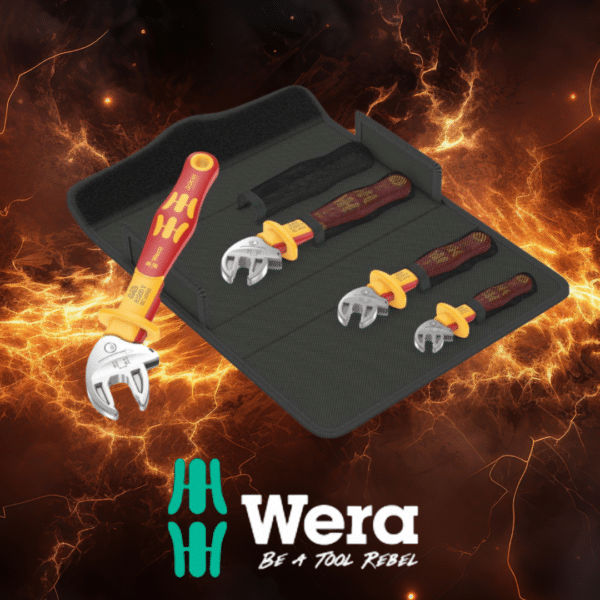 Wera 4 Piece Joker '6004 L' VDE Self-Setting Spanner Set Or £175