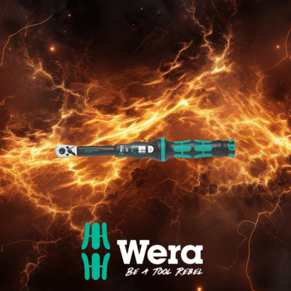 Wera Click Torque Lock A 6 R L Adjustable 2.5-25Nm Torque Wrench Or £200