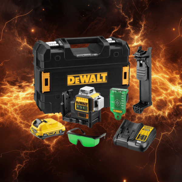 DeWalt DCE089D1G-GB 12V Self Levelling Green Multi Line Laser with 1x 2.0Ah Battery Or £325