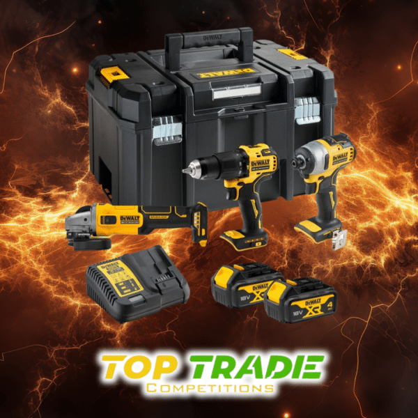 DeWalt DCK344M2T-GB 18V XR Brushless Cordless 3 Piece Kit Or £225