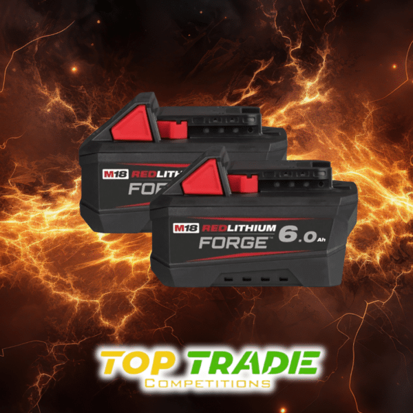 Milwaukee FB6 6.0Ah 18V Forge Li-Ion Batteries (Pack of 2) Or £130