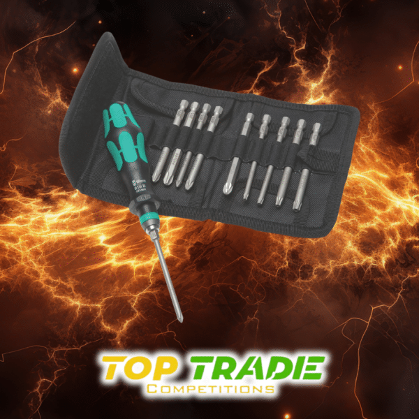 Wera Kraftform Kompakt 41 Screwdriver Bit Holding Set Or £30