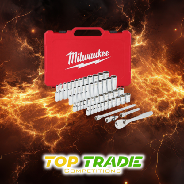 Milwaukee 1/4in Drive Ratcheting Socket Set
