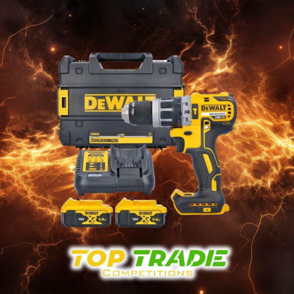 Dewalt DCD796P2 XR Brushless Combi Drill 18V 2 x 5.0Ah Li-ion Or £160