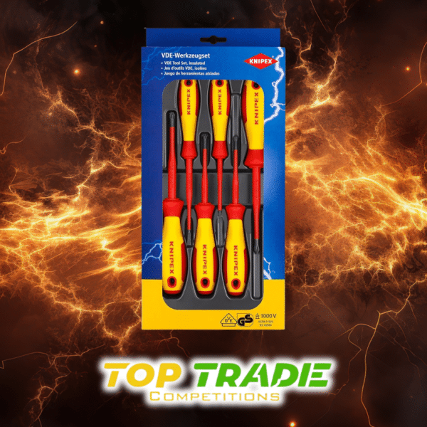 KNIPEX 00 20 12 V04 VDE Screwdriver Set Or £40