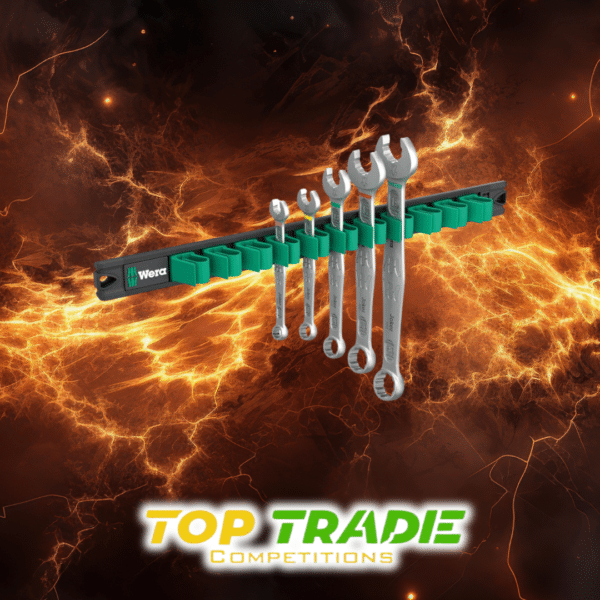 Wera Magnetic Rail 6003 Joker 2 Ring Spanner Set Or £50