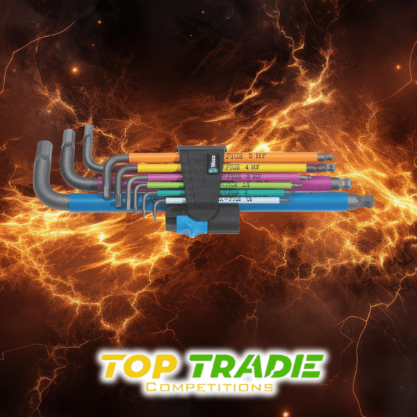 Wera 950/9 Hex-Plus Multicolour Holding Function L-Key Set Or £30