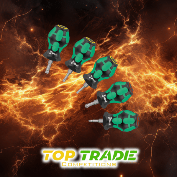 Wera Kraftform Kompakt Stubby ESD 1 Screwdriver Set Or £25
