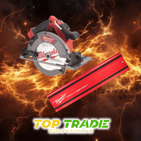 Milwaukee M18 FCS66GR3-0 18V FUEL Brushless Circular Saw - Body & GR1400 1400mm Aluminium Guide Rail Or £300