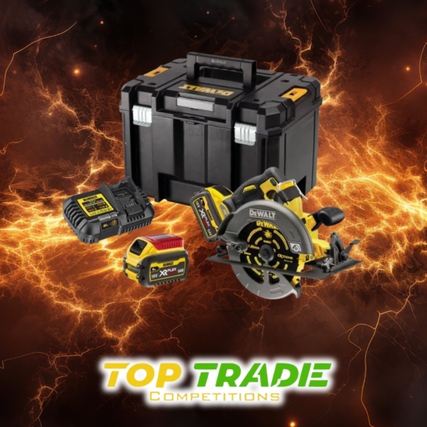 DeWalt DCS578T2-GB 54V XR FlexVolt 190mm Circular Saw with 2x 6.0Ah Batteries Or £375