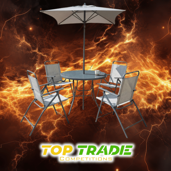 Safina 6 Piece Folding Patio Set Or £80
