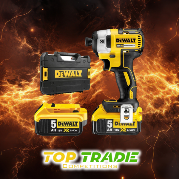 DeWalt DCF887 18V XR Cordless Brushless Impact Driver 2 x 5.0Ah Or £150