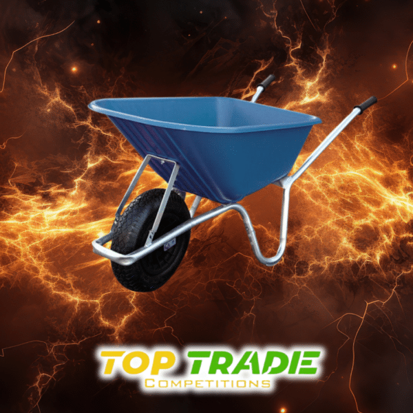 Big Mucker Blue Wheelbarrow - 100 Ltr / 120kg Or £50