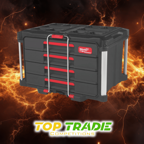 Milwaukee Packout 4 Drawer Tool Box Or £160