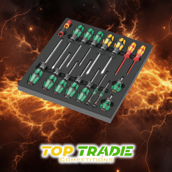 WERA Foam Insert Screwdriver Set 1 Or £100