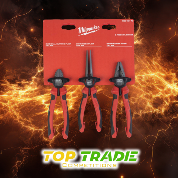 Milwaukee 3 Piece Plier Set Or £40