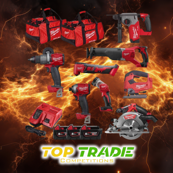 Milwaukee 18V Cordless 8 Piece Kit £1200