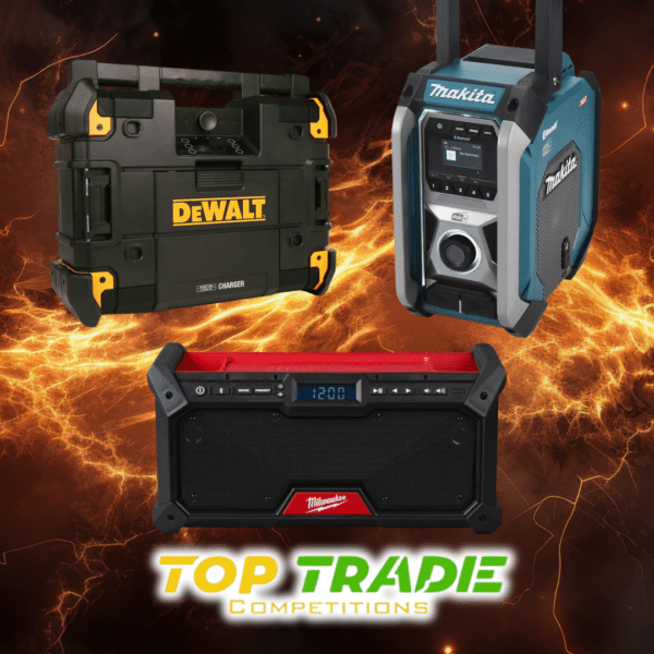 Radio Of Choice Dewalt, Milwaukee Or Makita Or £140