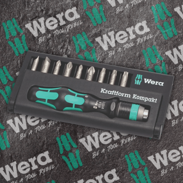 WERA Kraftform Kompakt Screwdriver Bit Set Or £20