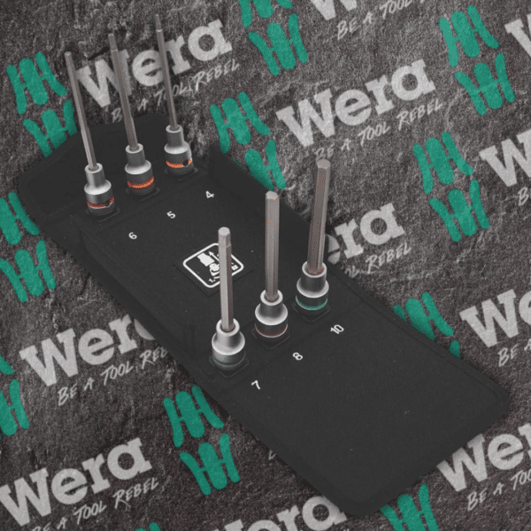 8740 C HF 2 Zyklop In-Hex-Plus Bit-Socket Set of 6 Metric 1/2in Drive Wera Or £75