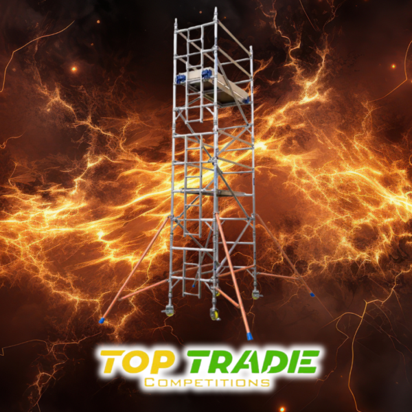 3T Industrial Scaffold Double Tower Working Height 3.2m Or £750