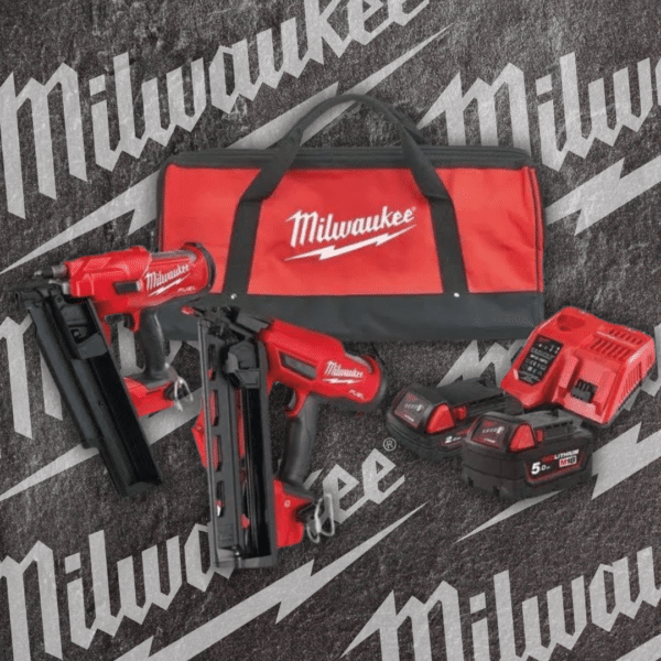 Milwaukee 18V Fuel Cordless Nailer Twin Pack £550