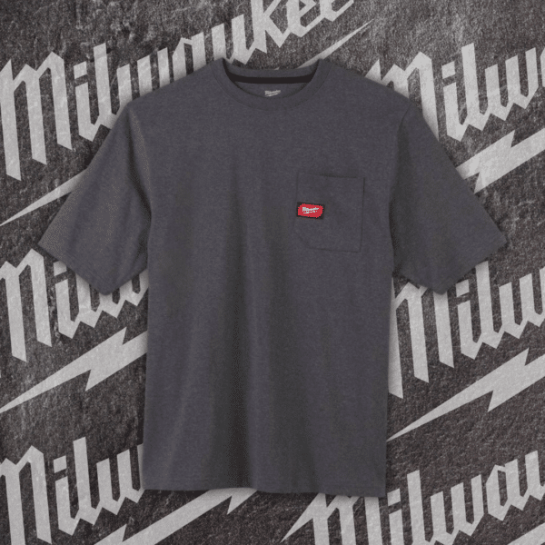 Milwaukee Short Sleeve Work T-Shirt Or £15