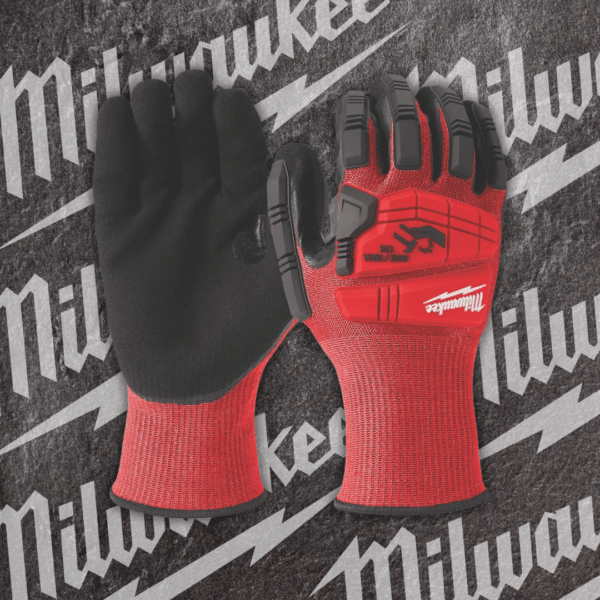 Milwaukee Impact Cut Level 3 Gloves Or £20