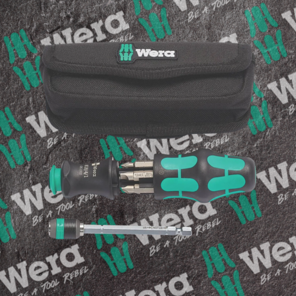Wera Kraftform Kompakt 20 Screwdriver Bit Set Or £35