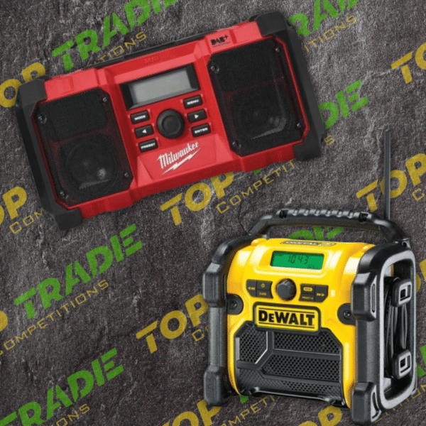 Milwaukee M18JSR-0 18V Jobsite Radio Or DeWalt DCR020 Compact Digital Radio Or £75