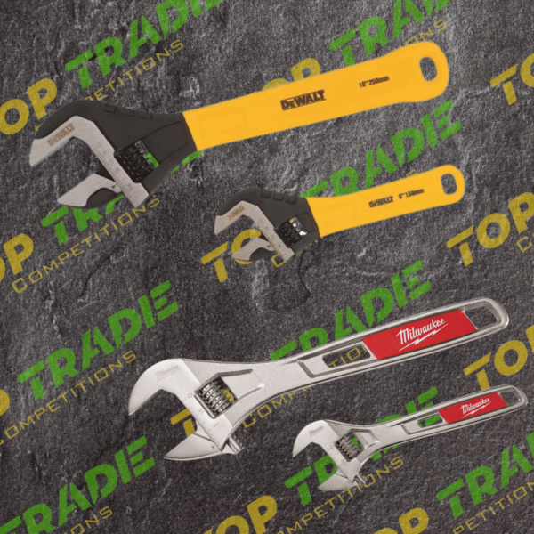 Twin Pack Of Adjustable Wrenches Of Choice Or £30